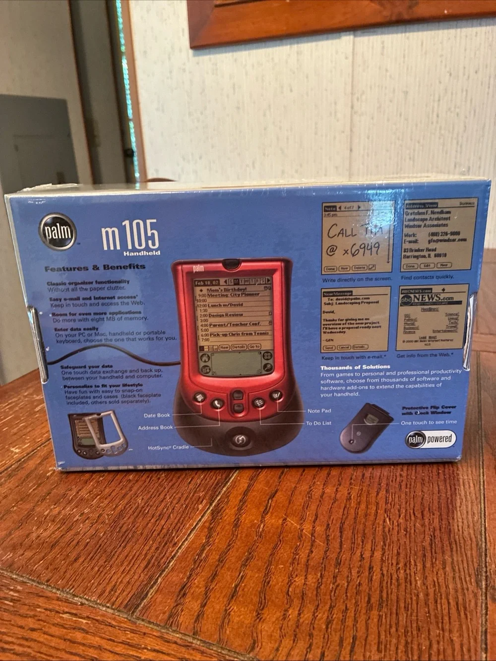 NOS FACTORY SEALED Palm m105 Personal Handheld Organizer Pocket Computer System